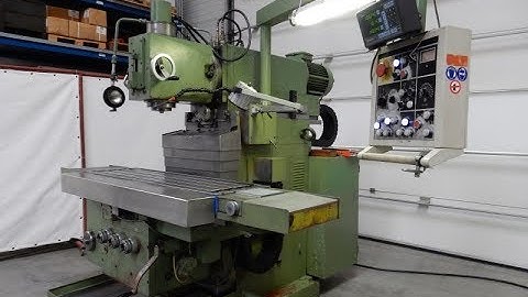 Millingmachine Tos FGS 32/40 used and for sale