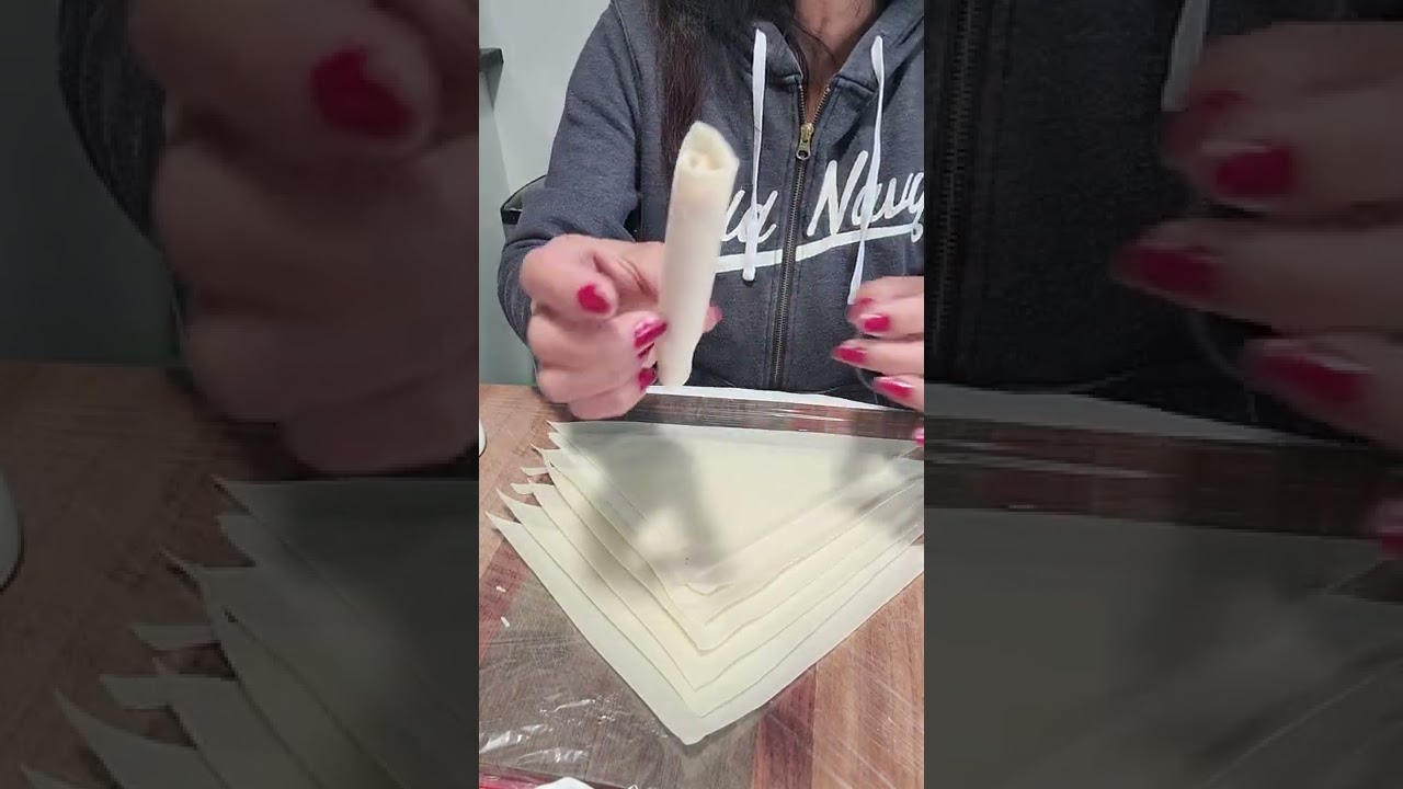 How to wrap Lumpia Shanghai (Best Filipino Food for all events )