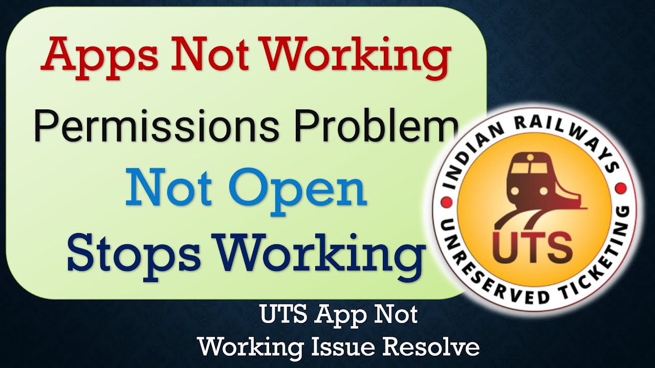 How To Fix UTS App not working | Not Open | Space Issue | Network ...