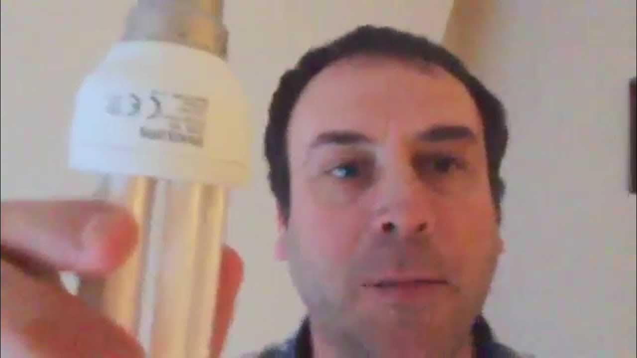 Man getting electrocuted changing a light bulb. Funny YouTube