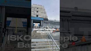 ISKON Temple in Bangalore 📍🇮🇳 #fyp #viral #explorevideo #India #Travel #nthuligal #bangalore