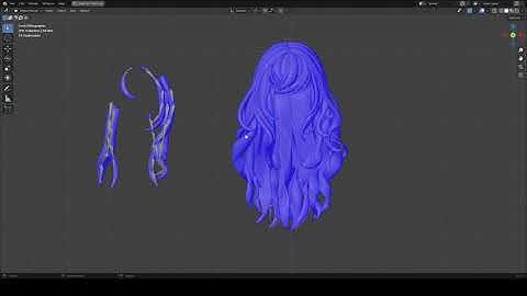 Lazy Bones (Blender addon) - Rigging Hair Tutorial