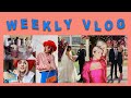 WEEKLY VLOG // Sweet potato noodle ASMR? Shooting, SELF CARE ROUTINE & a beautfiful WEDDING!!