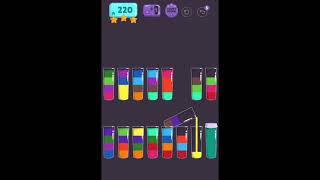 Cups - Water Sort Puzzle Level 220 ⭐️⭐️⭐️ screenshot 4