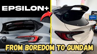 Making the GR Corolla look BETTER | Epsilon WRC GR Corolla Wing V3 Install