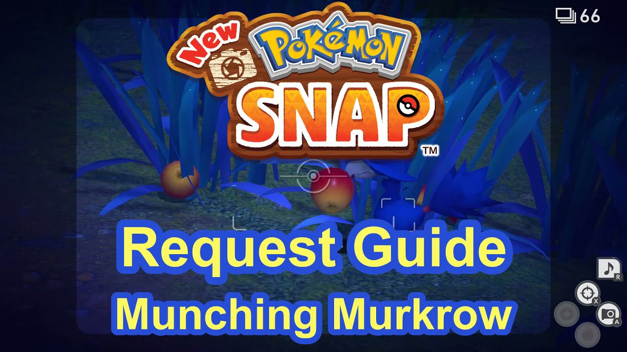 Munching Murkrow Request Guide - Florio Park Night (New Pokemon Snap)