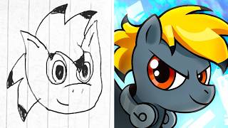 Redrawing My Brother’s Old Art to Surprise Him
