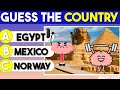 Geography quiz  guess the country by its famous places landmarks quiz  family trivia games