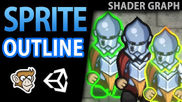 Sprite Outline (Animated!) - 2D Shader Graph Tutorial