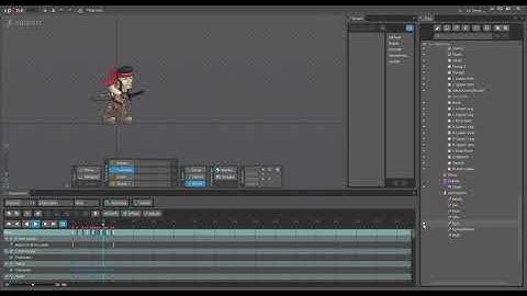 Marine Spine Animation Preview 8 (Shooting, Death, Idle, Running, Hit, Special Move)