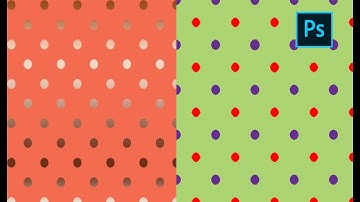 How To Make Polka Dot Pattern In Photoshop
