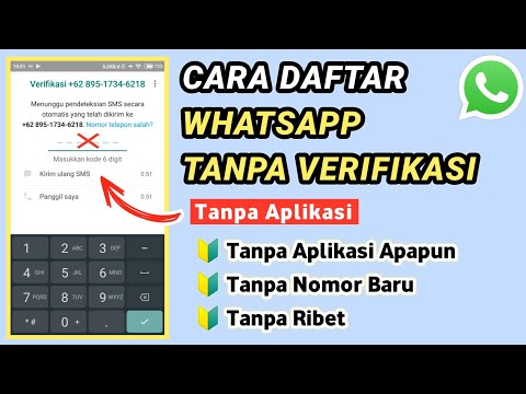 Cara mendaftar wa tanpa kode verifikasi 100% Work | login wa tanpa verifikasi