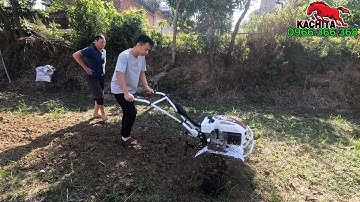 Bàn giao máy xới đất siêu Chống rung cho Chú Chính Bắc Giang