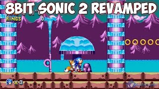 Sonic Mania - 8BIT Sonic 2 REVAMPED DEMO | Walkthrough ⮚ Sonic Mania Mods