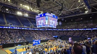 Rupp Arena gets loud prior to Mark Pope press conference (April 14th, 2024)