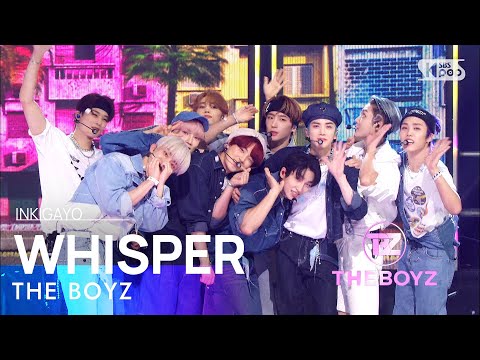 THE BOYZ(더보이즈) - WHISPER @인기가요 inkigayo 20220828