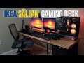 IKEA SALJAN Countertop Desk 🔧 2021 Gaming and Workstation Setup😀
