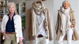 Coastal Grandmother Style 🌊 Fall to Winter 2025 Wardrobe for Women Over 60