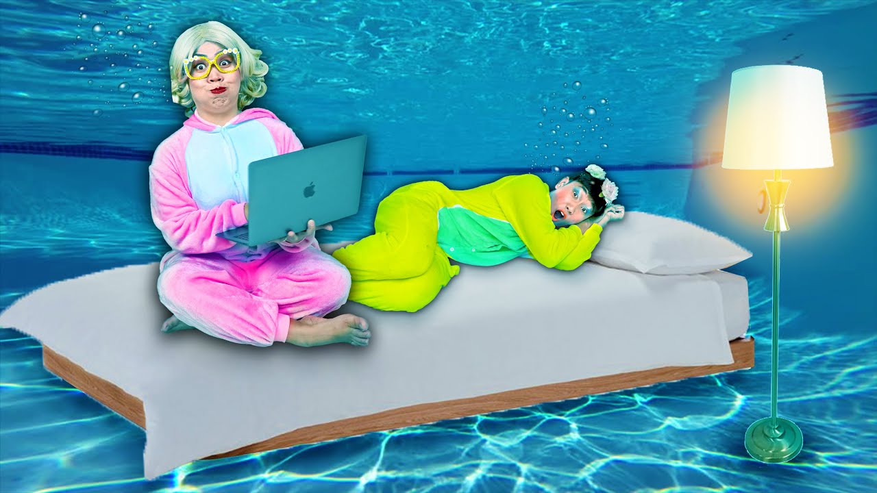 24ชั่วโมง ชิคกี้พายใช้ชีวิตอยู่ใต้น้ำ!! | ชิคกี้พาย