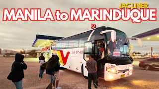 Bus ride from Cubao/Manila to Marinduque | Jac Liner aboard Reina Olympia