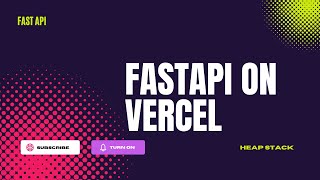 How to Deploy FastAPI on Vercel FastAPI | Backend | #programming #fastapi