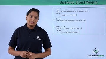 Perl - Sort Array, $ and Merging