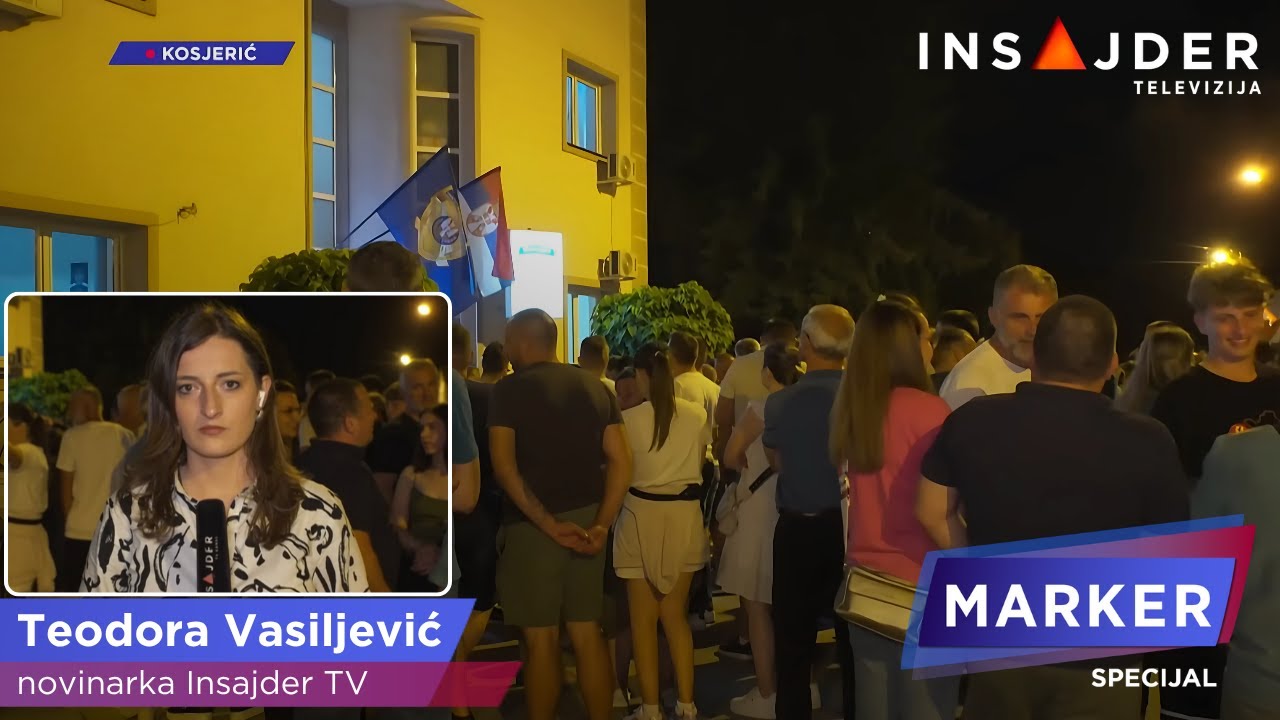 U Kosjeriću i dalje napeto, građani na ulici, sumnjaju u izborne nepravilnosti