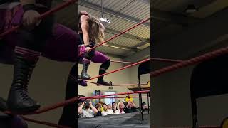 Aspen Faith Table Tombstone. Vs Zach Dynamite - Wrestlezone Halloween Hijinks 2022