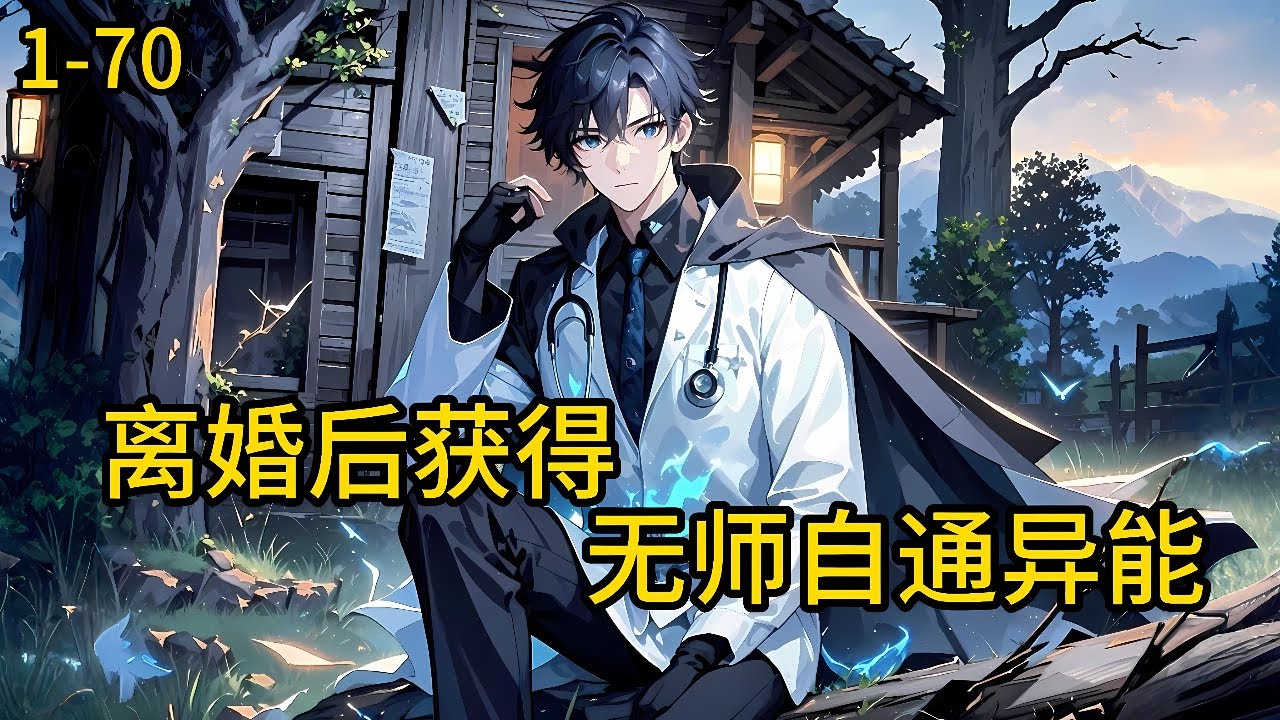 《离婚后：获得无师自通异能》1-70，离婚后，普通人田尹获得了无师自通异能，通过一次又一次无师自通学习自己想学习的知识，无需卖苦力，最终长生不老。#都市 #热血 #漫畫#爽文