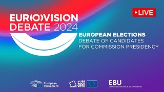 Eurovision debate between lead candidates for the Commission presidency