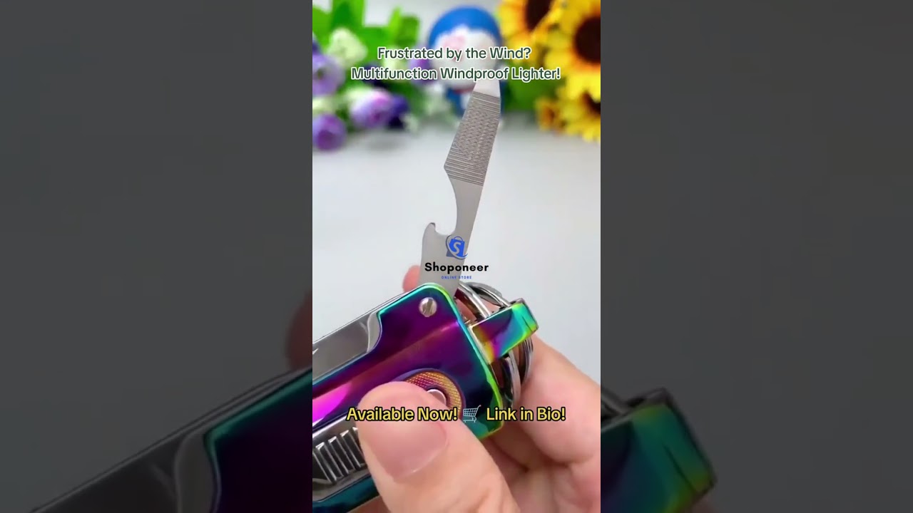 🔥 Ignite the Future: Unveiling the Rechargeable Smart Windproof Lighter! 🚙