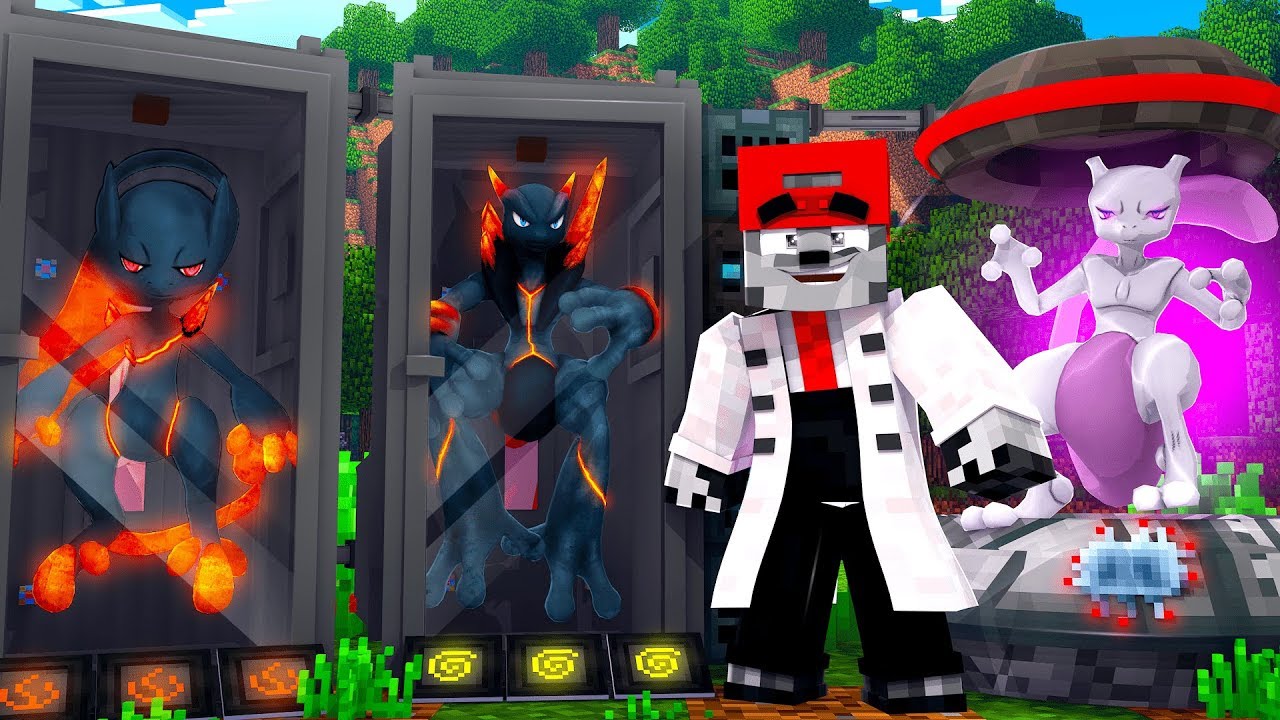 FINALMENTE conseguimos o MEGA MEWTWO SHADOW na SÉRIE no MINECRAFT
