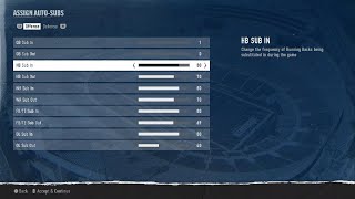 Week 8: New Auto Subs (myNameIsB_B) & Lower Min Speed Threshold (Memphis Dynasty Year 2)