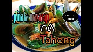 How to cook Sinabawang tahong || mussels soup