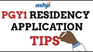 PGY1 Pharmacy Residency Application Tips - MUST WATCH BEFORE APPLYING