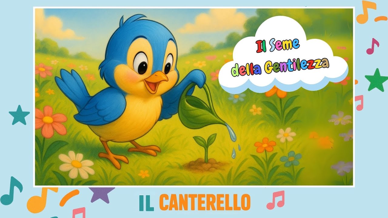 🌱 Il seme della gentilezza – Canzone per bambini | Musica educativa🎶