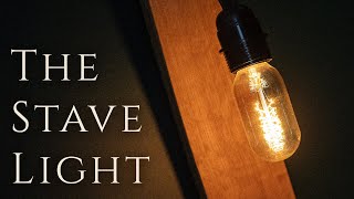 The Whisky Stave Wall Light | Ambient Woodworking