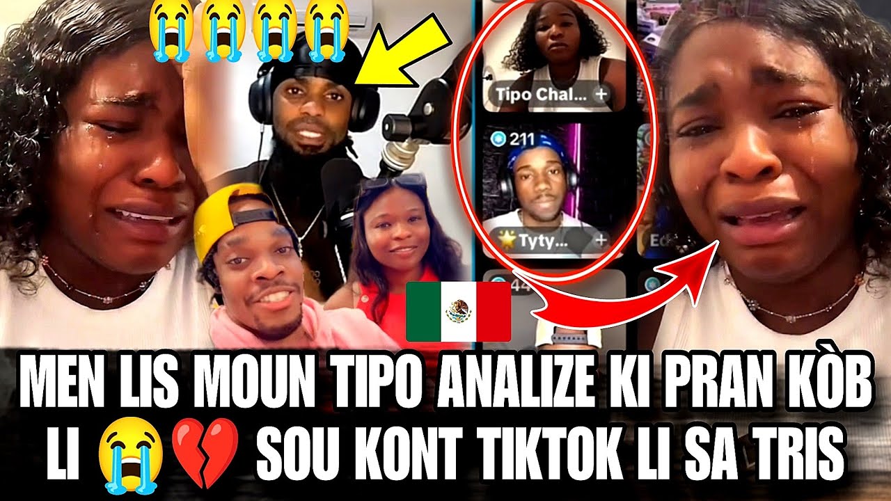 Men lis moun Tipo Analize ki pran kòb li😭💔Tipo paka itilize kont TikTok li a yo vòlè tout kòb sou li