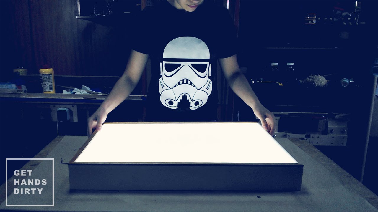 How to Make a DIY LED Tracing Light Box 