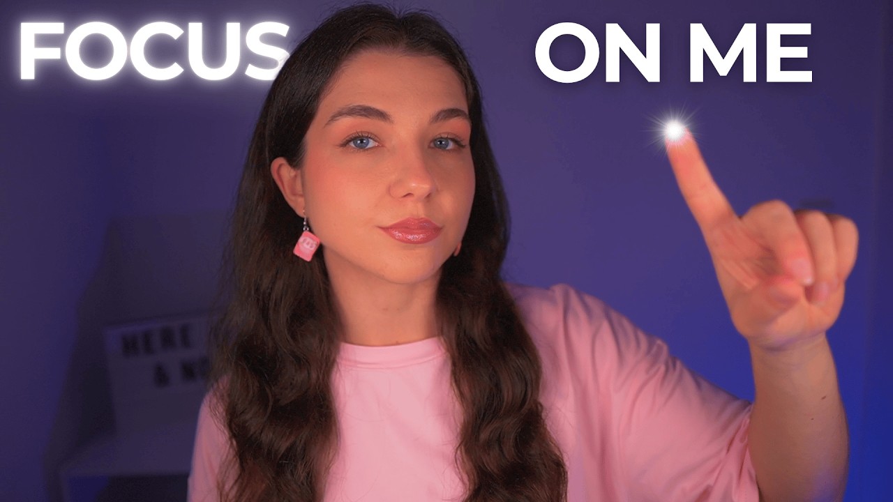ASMR Focus on Me 👁️ Sigue mis Instrucciones y Duerme Profundo | Lonixy ASMR