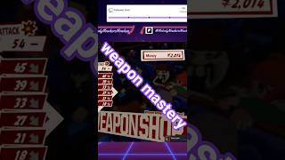 weapon mastery #weapon #mastery #persona5tactica