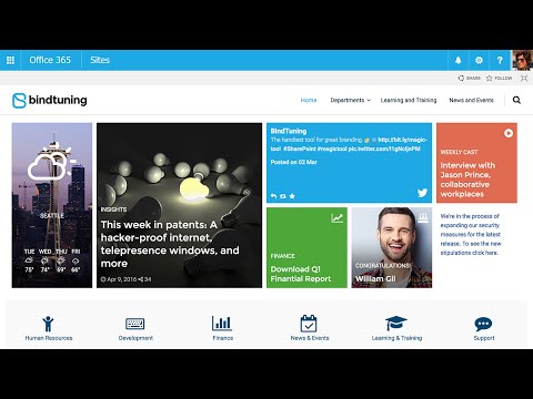 BindTuning Announces Its New Library of SharePoint Web Parts