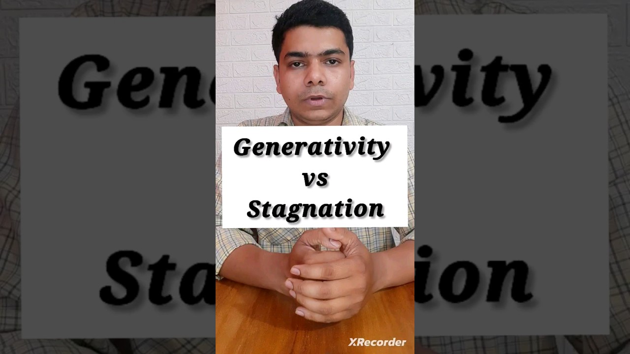 Generativity vs Stagnation by Erik-Erikson #ctet #cdp #ctet2024 #motivation #cdpctet