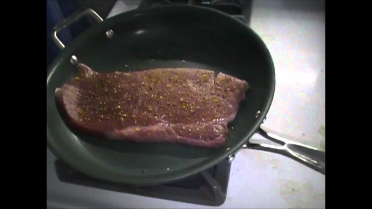 Searing a steak before the grill. Orgreenic is best! YouTube