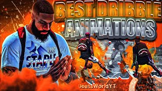 BEST DRIBBLING MOVES WITH LOW BALL HANDLING IN NBA 2K21!! THIS BUILD CAN CURRY SLIDE!!