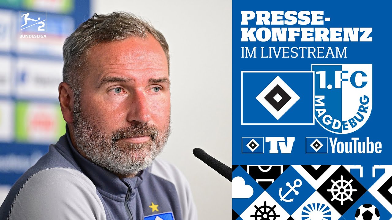 RE-LIVE MATCHDAY-PRESSEKONFERENZ I 12. Spieltag I HSV vs