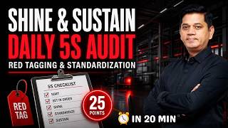 5S Audit Explained: Shine (3S) & Sustain (5S) Made Simple