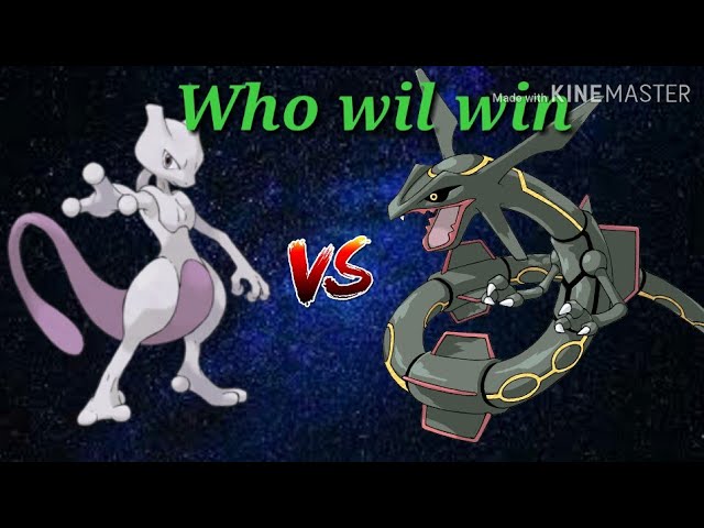 Mewtwo vs Rayquaza. Who will win. Fully explained. Hindi - YouTube