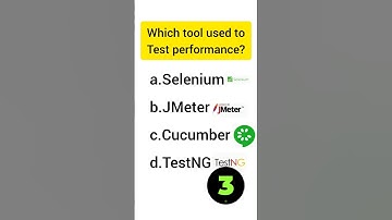 Testing Quiz 1 #softwaretesting #testingquiz #performance