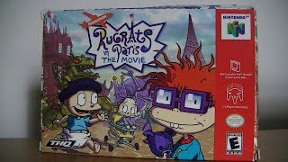 Retro Unboxing - Rugrats In Paris The Moviethe Game N64